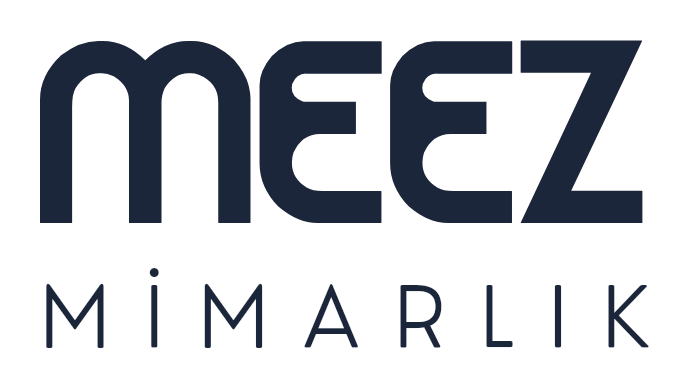 MEEZ Mimarlık logosu — Açık zeminde kullanım